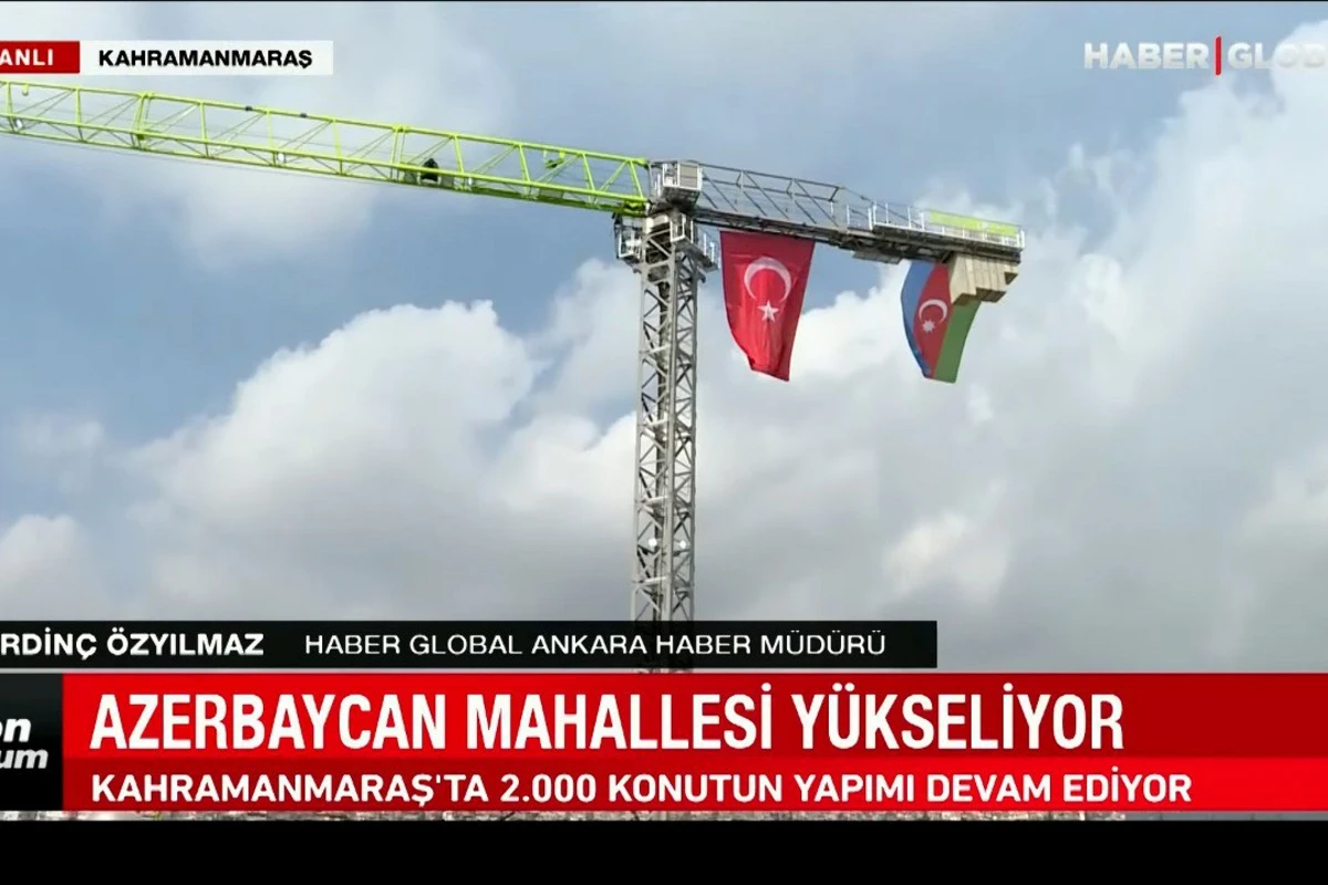 Azərbaycanın Kahramanmaraşda gördüyü işlər “Haber Global”ın obyektivində - VİDEO