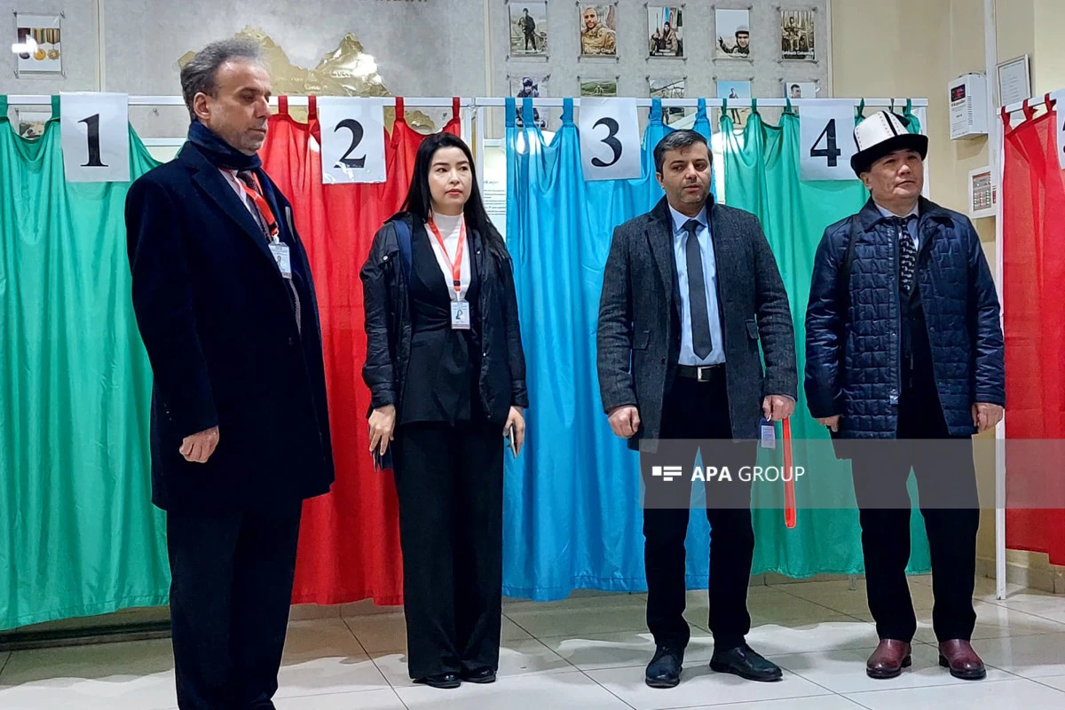 Представители ТЮРКПА наблюдают за выборами в Азербайджане