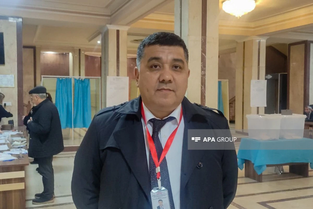 Beynəlxalq müşahidəçi: “Azərbaycan xalqının sevinc içində seçkilərə gəldiyini görürük”