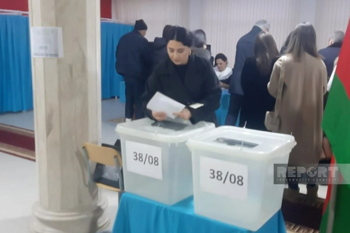 Gəncədə prezident seçkilərində aktivlik müşahidə olunur