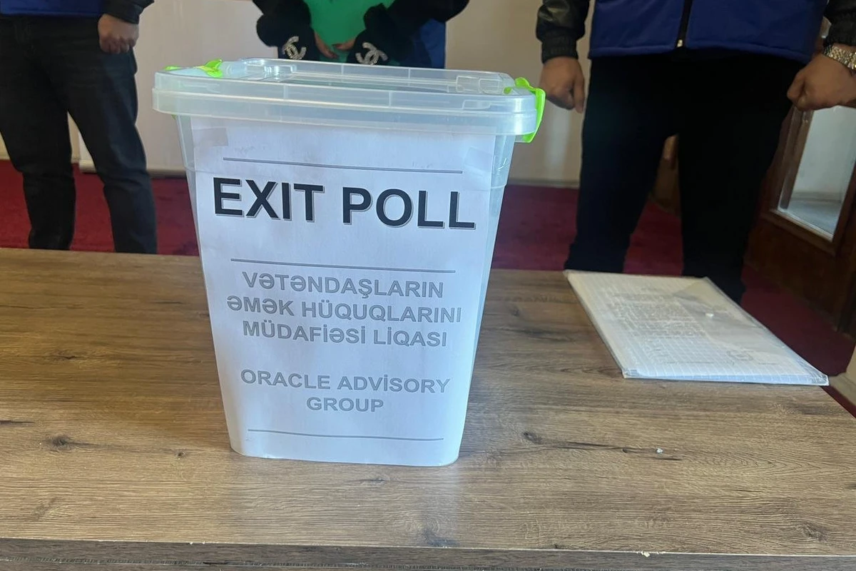 Центр мониторинга Rəy назвал результаты exit poll до 13:00