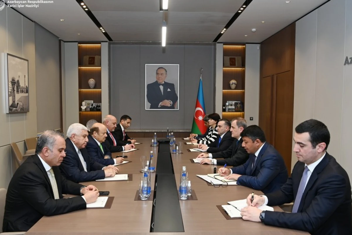 Azərbaycanla İordaniya arasında ikitərəfli və çoxtərəfli əməkdaşlıq məsələləri müzakirə edilib - FOTO