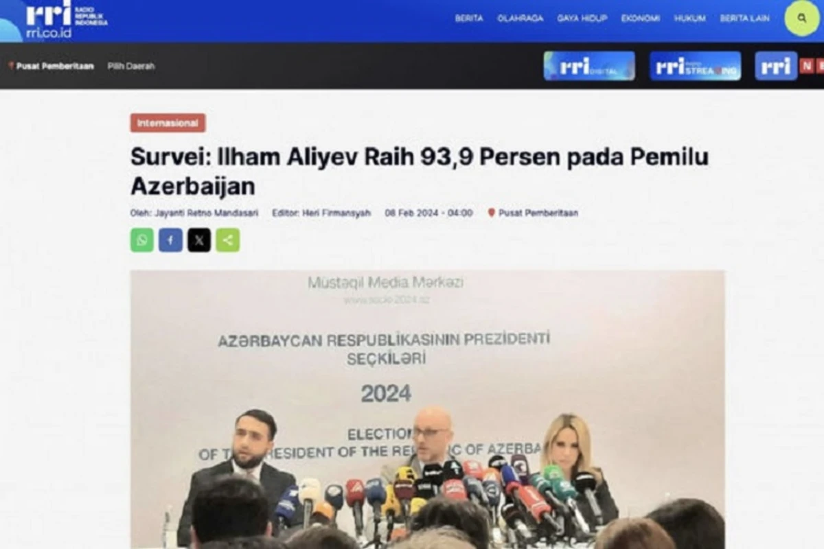 Ряд мировых СМИ широко осветил проведенные в Азербайджане внеочередные президентские выборы