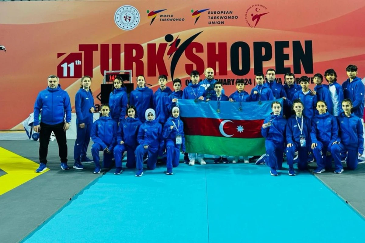 İki qızıl, üç gümüş, bir bürünc: Taekvondoçularımızdan Türkiyədə möhtəşəm uğur
