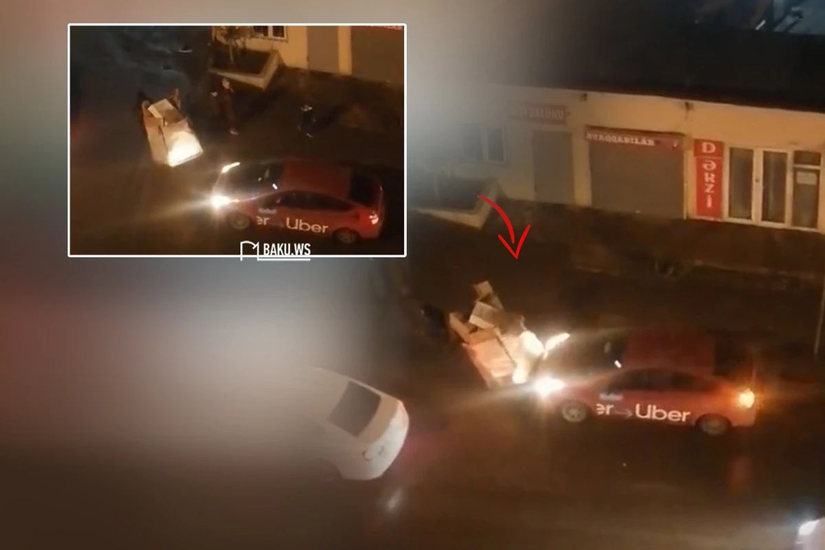 Bakıda Toyota Priusun sürücüsü hər kəsi müsbət addımla təəccübləndirdi - VİDEO