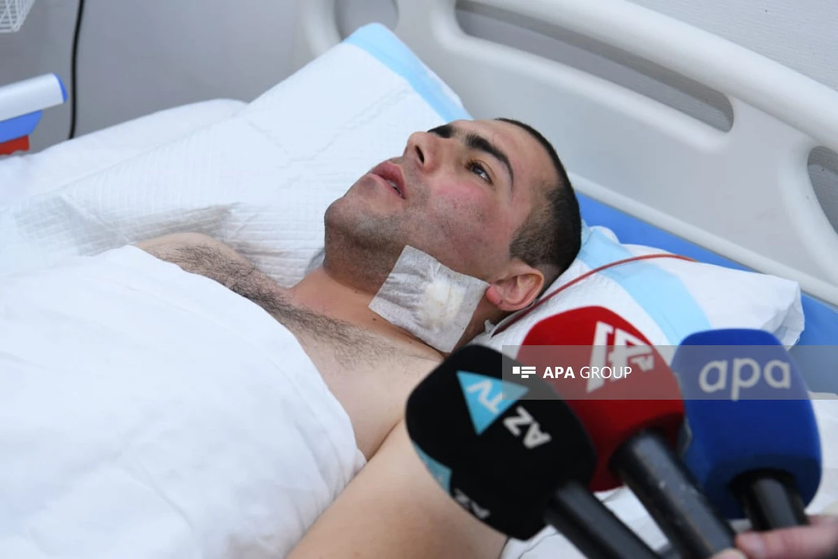 Erməni təxribatı nəticəsində yaralanmış əsgərimiz danışdı - FOTO\VİDEO