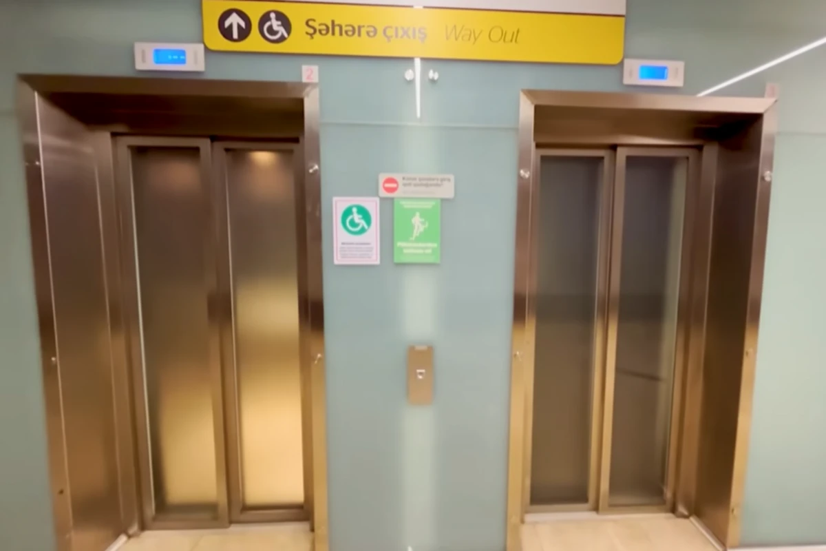Metroda əlillər üçün lift niyə işləmir? - RƏSMİ AÇIQLAMA/VİDEO