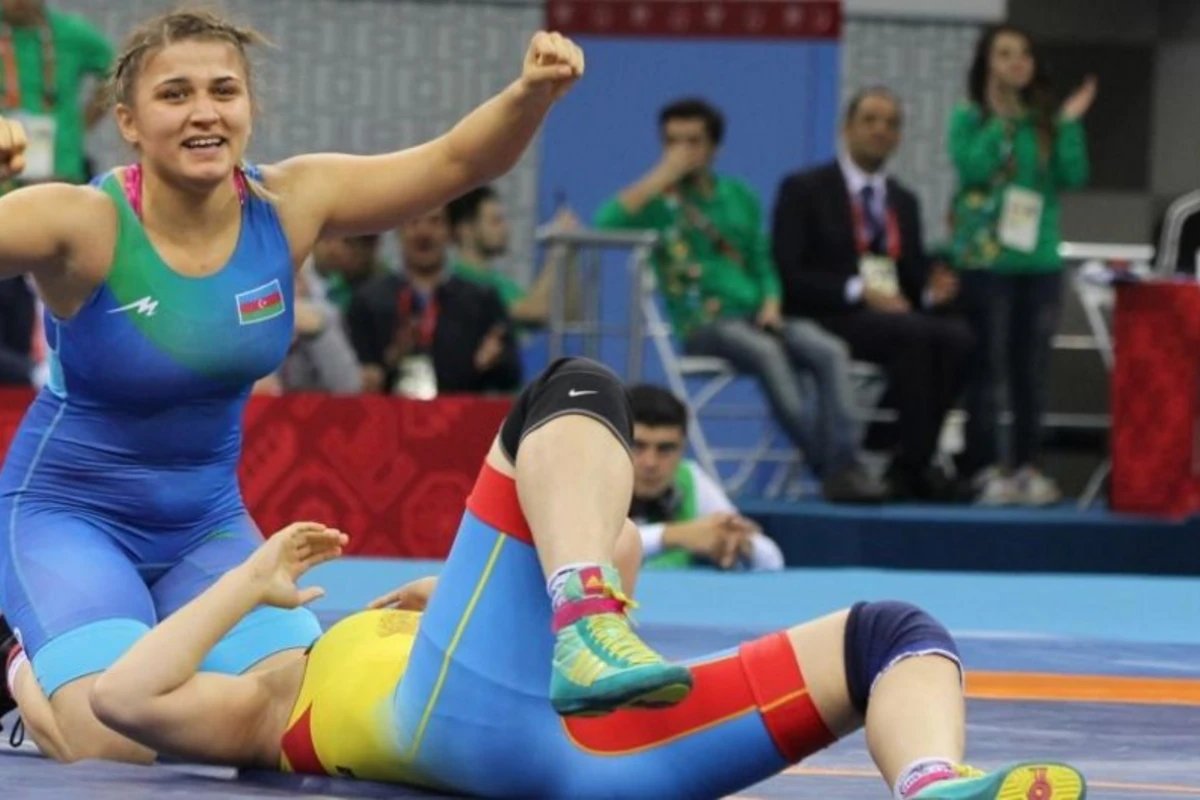 Avropa çempionatı: Azərbaycanın qadın güləşçisi bürünc medal qazanıb