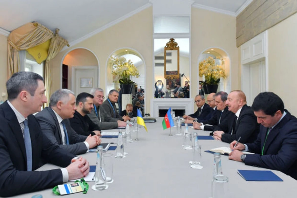 Münhendə İlham Əliyev ilə Volodimir Zelenskinin görüşü olub - YENİLƏNİB - FOTO Münhendə İlham Əliyev ilə Volodimir Zelenskinin görüşü olub - YENİLƏNİB - FOTO