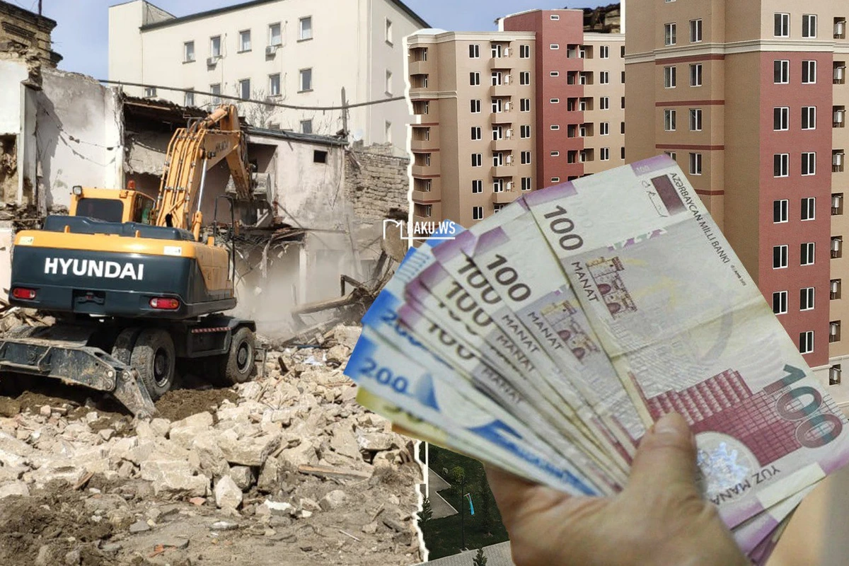 Очередной снос зданий в Баку: жителям будут предоставлены квартиры и арендная плата в размере 500 манатов