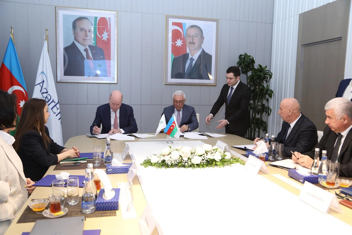 ”AzərEnerji” və BP Səngəçal terminalının elektrikləşdirilməsi üzrə memorandum imzalayıb - FOTO
