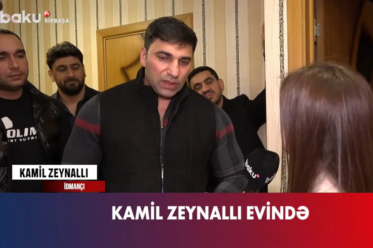 Kamil Zeynallı evində - VİDEO