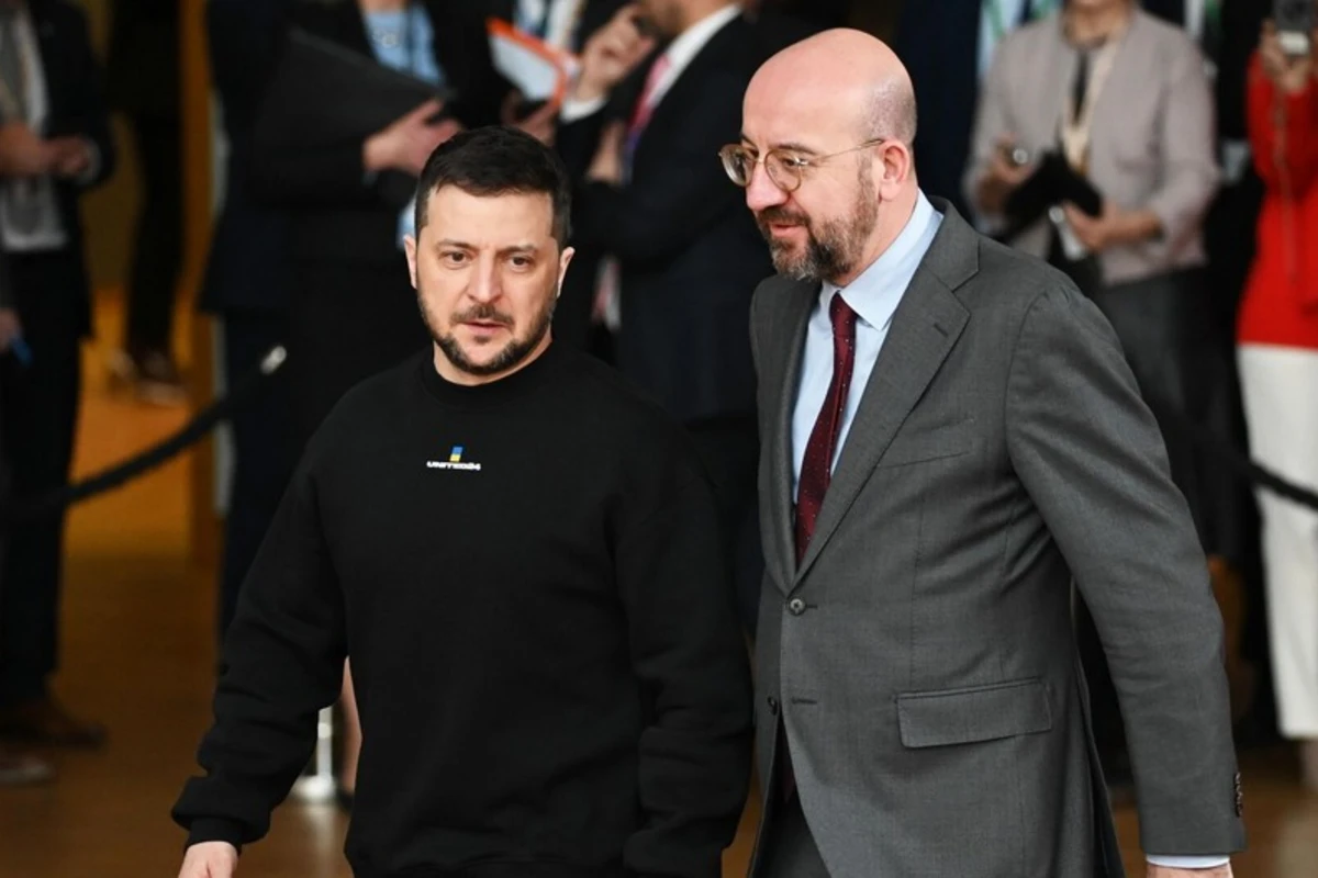Zelenski və Mişel Ukraynaya maliyyə və hərbi yardımı müzakirə ediblər Zelenski və Mişel Ukraynaya maliyyə və hərbi yardımı müzakirə ediblər