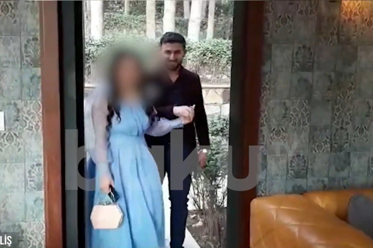Toyuna gedərkən ağır qəzada ölən 28 yaşlı Elnurun nişanlısı ilə son görüntüləri - VİDEO