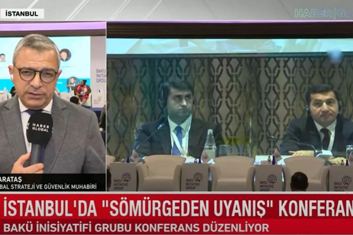 “Haber Global”da İstanbulda keçirilən dekolonizasiya mövzusundakı konfransdan süjet yayımlanıb - VİDEO “Haber Global”da İstanbulda keçirilən dekolonizasiya mövzusundakı konfransdan süjet yayımlanıb - VİDEO
