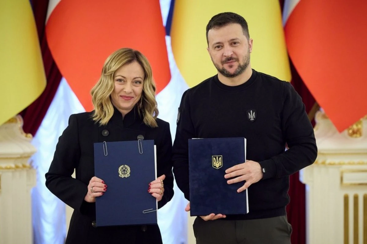 Ukrayna İtaliya ilə təhlükəsizlik sazişi imzalayıb Ukrayna İtaliya ilə təhlükəsizlik sazişi imzalayıb