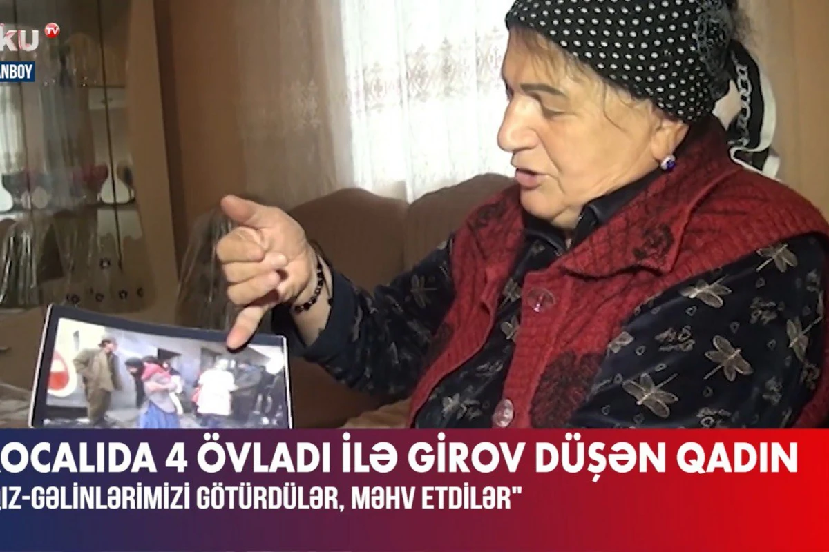 Xocalıda girov düşən qadın: “Ermənilərin işgəncə verdiyi hamilənin halını görən həkim öldü” - VİDEO