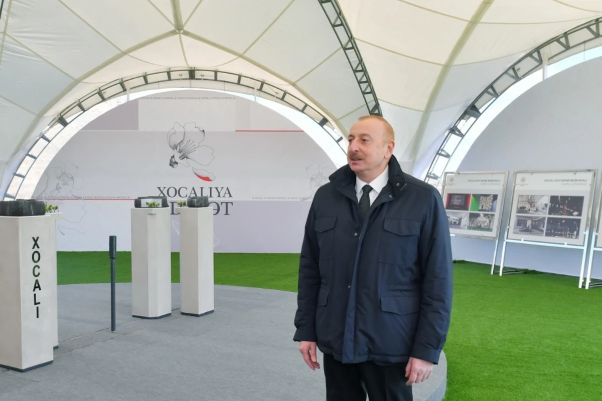 Prezident İlham Əliyev: Biz böyük xalqın nümayəndələriyik