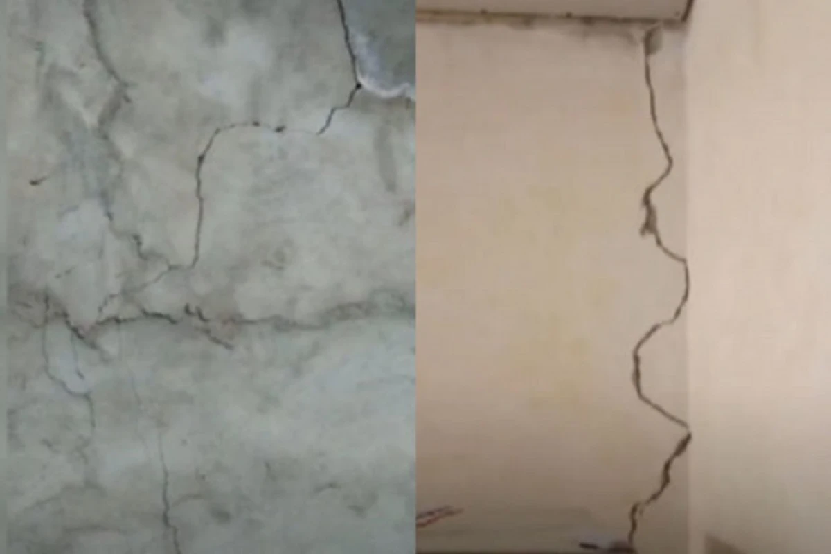 Zavodun çirkab su quyusunu qazması vətəndaşın evində çatlar yaradıb - ŞİKAYƏT + VIDEO Zavodun çirkab su quyusunu qazması vətəndaşın evində çatlar yaradıb - ŞİKAYƏT + VIDEO