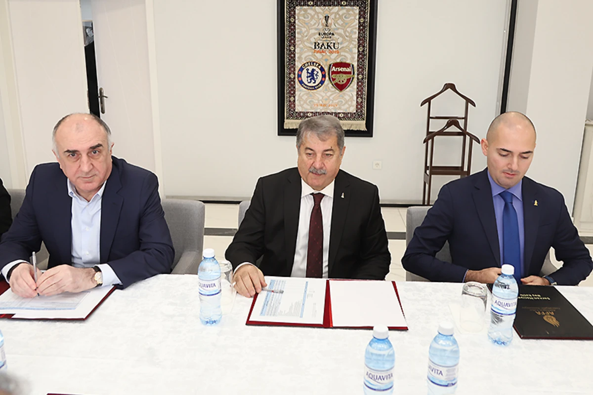 Sabiq XİN rəhbəri Emar Məmmədyarov AFFA-nın iclasında - FOTO