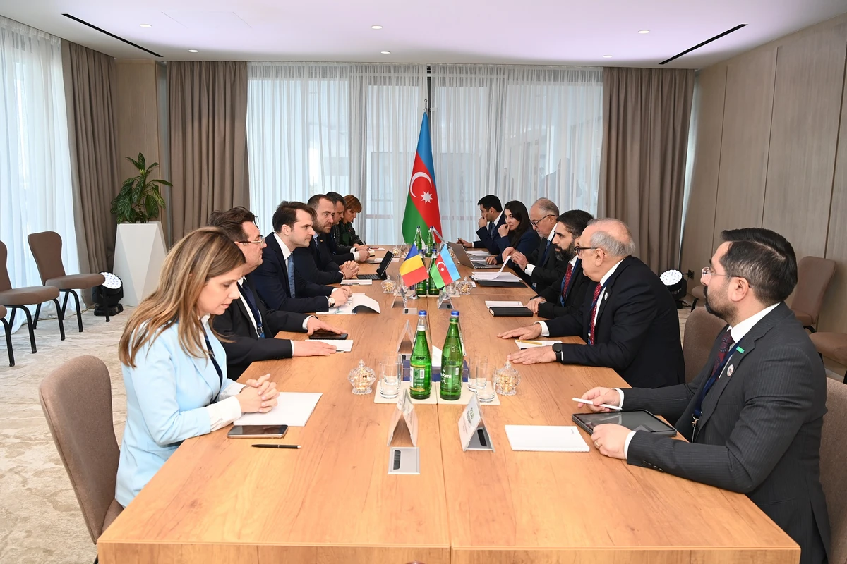 SOCAR-ın prezidenti Rumıniyanın energetika naziri ilə görüşüb - FOTO