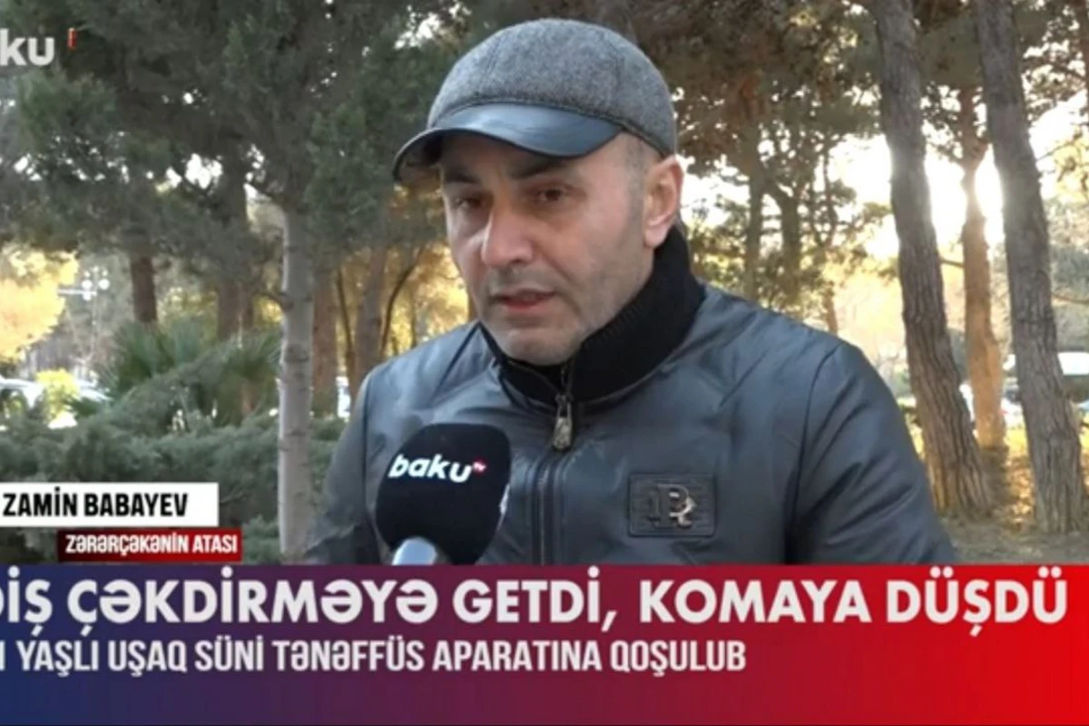 Diş çəkdirməyə gedən 11 yaşlı uşaq komaya düşdü - VİDEO