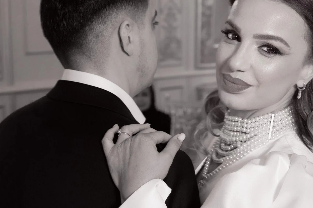 Azərbaycanlı müğənninin nikah mərasimindən GÖRÜNTÜLƏR - FOTO