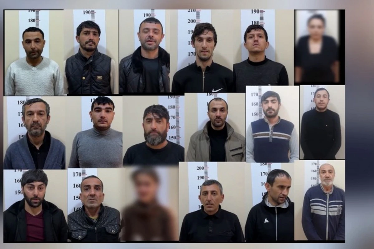 Narkotik satmaqda şübhəli bilinən onlarla şəxs ƏLƏ KEÇDİ - FOTO