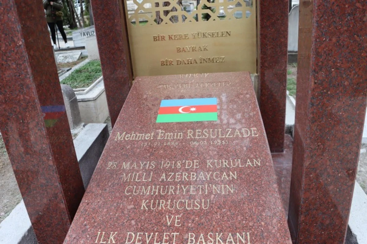 Məhəmməd Əmin Rəsulzadənin məzarının abadlaşdırılması istiqamətində kompleks işlər görülüb