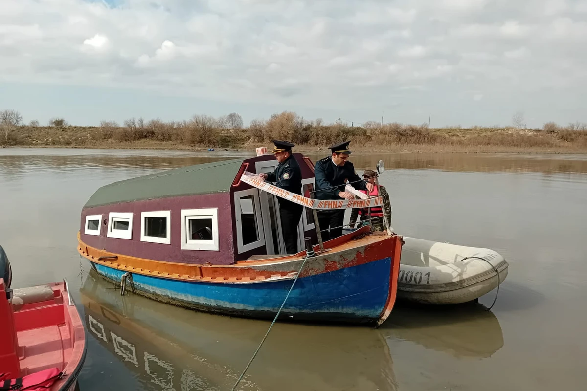 Azərbaycanda gəmi istifadəçisi cərimələnib - FOTO\VİDEO