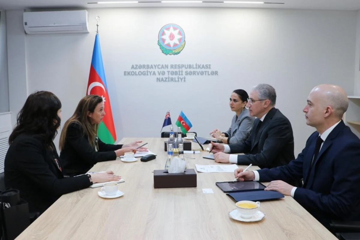 Muxtar Babayev Yeni Zelandiya səfiri ilə COP29-a hazırlığı müzakirə edib