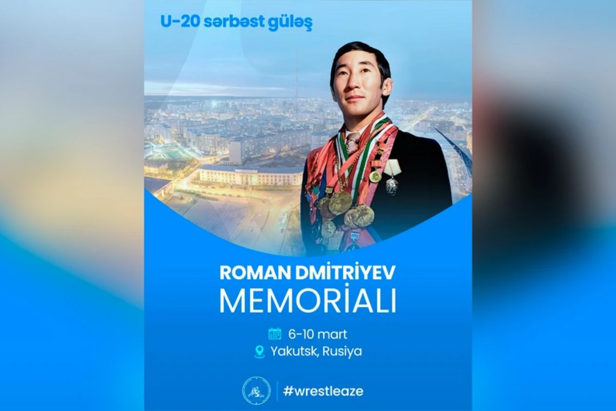 Azərbaycanın sərbəst güləşçiləri Rusiyada memoriala qatılıblar
