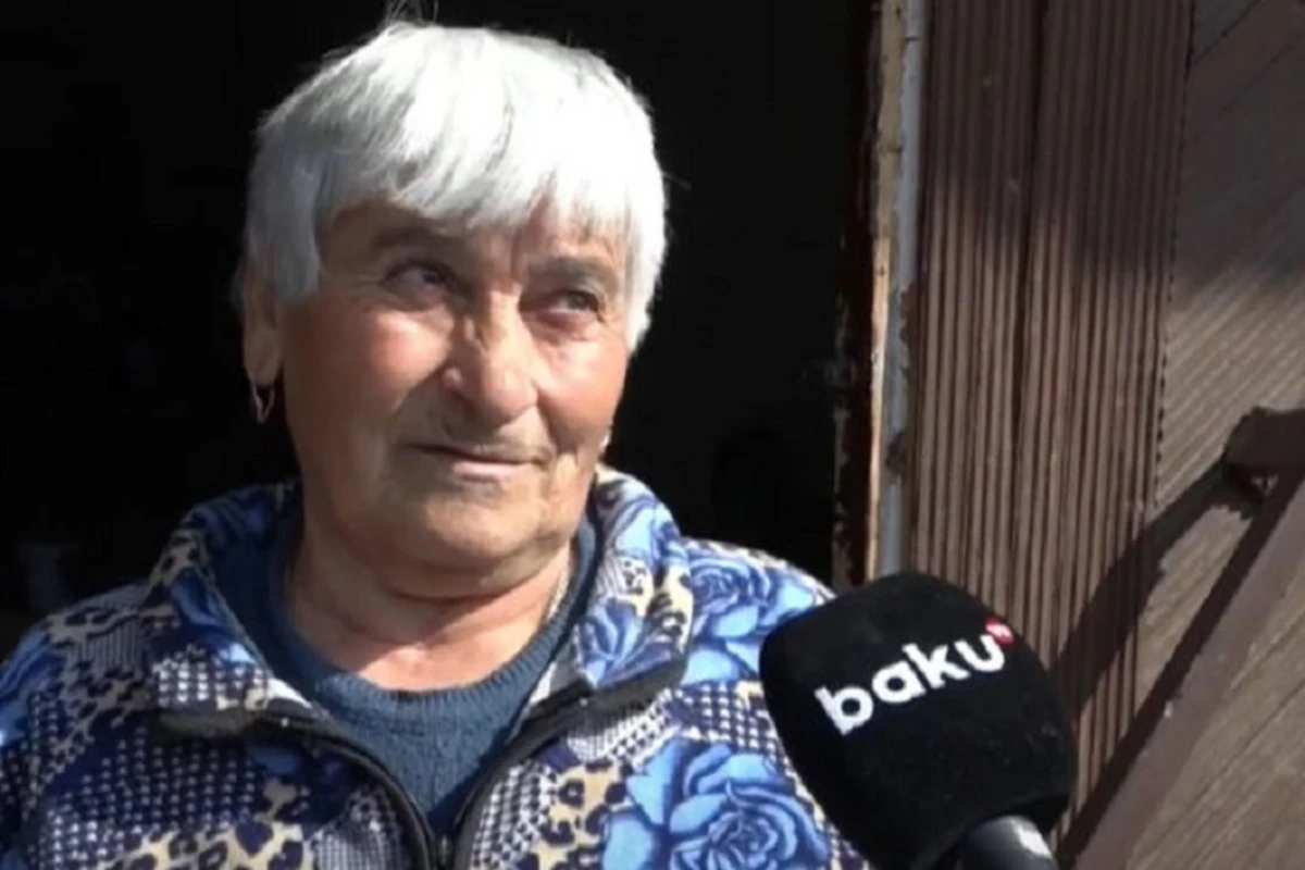 Xankəndidə yaşayan erməni: “Azərbaycanlılar mənimlə yaxşı davranırlar” - VİDEO