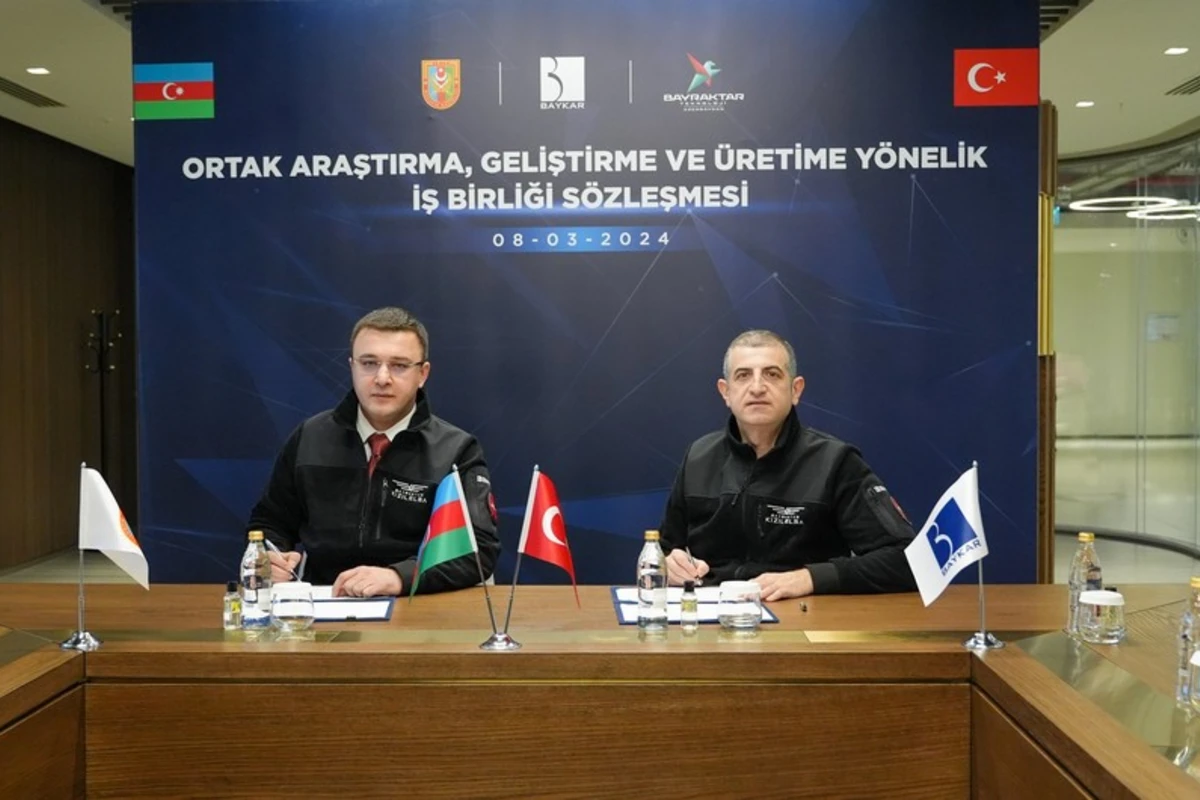 Минобороны Азербайджана и турецкая компания Baykar подписали соглашение о сотрудничестве - ФОТО