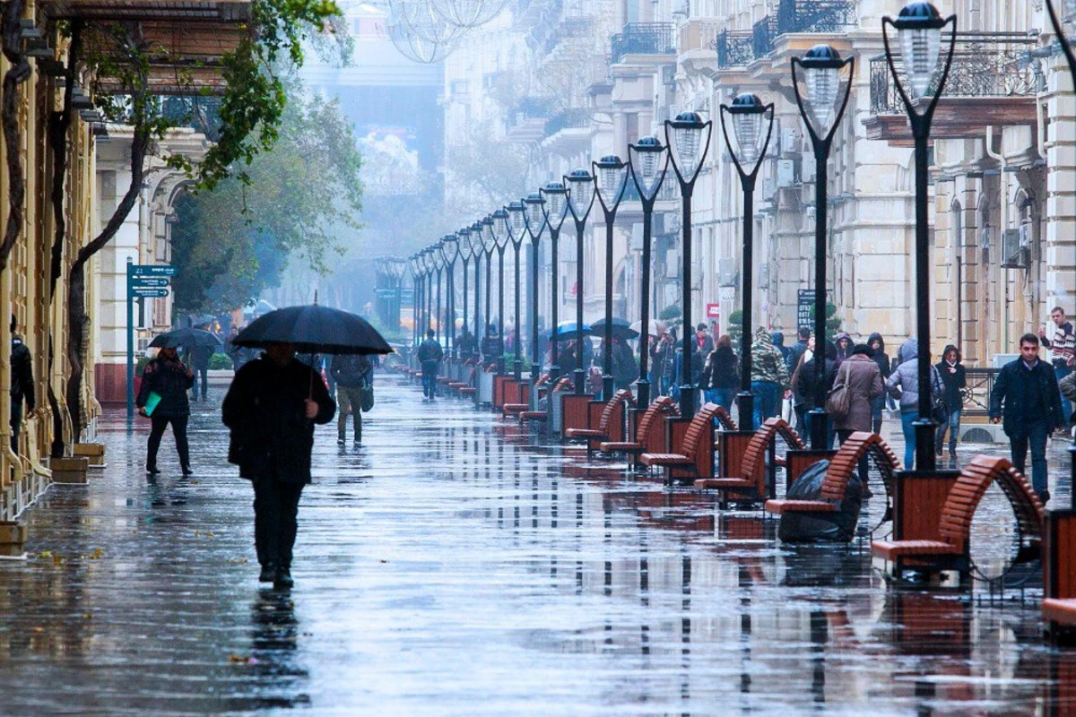 Sabah Bakıda yağış yağacaq - HAVA PROQNOZU
