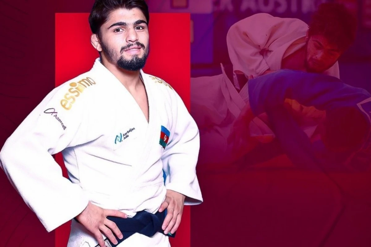 Azərbaycan cüdoçusu Qran-pridə gümüş medal qazanıb