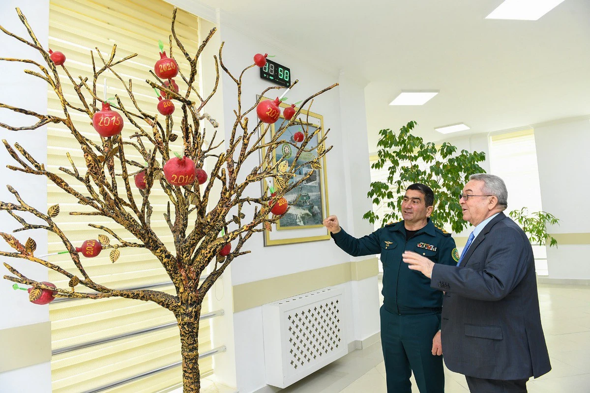 Misir Mərdanov DSX Xüsusi Məktəbinin qonağı olub - FOTO/VİDEO