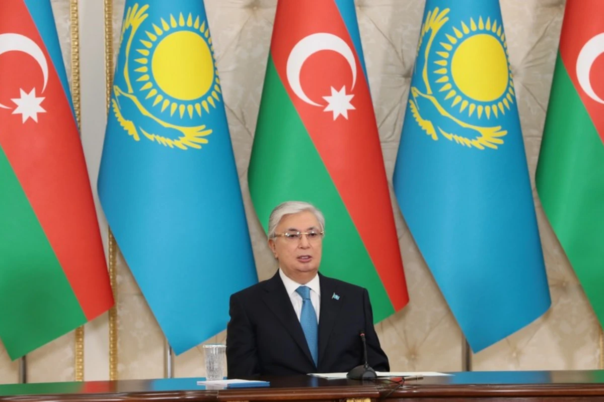 Tokayev: Qazaxıstanla Azərbaycan arasında gələcək əməkdaşlığa böyük nikbinliklə baxıram