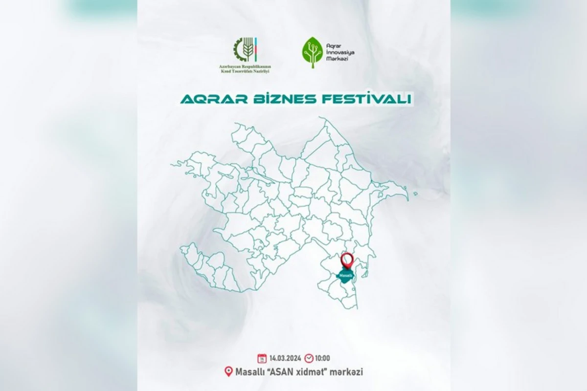 Masallıda aqrar biznes festivalı keçiriləcək
