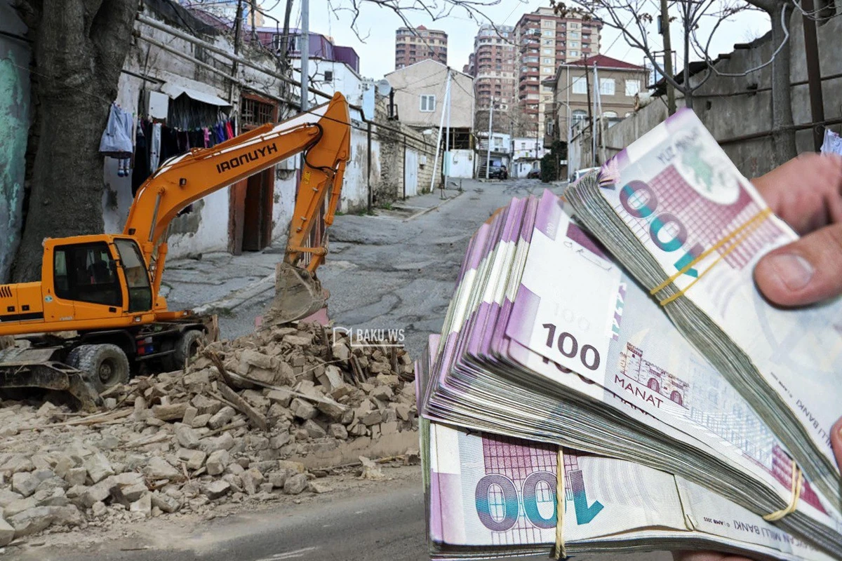 Bakıda bu ünvanda evlər söküləcək - Sakinlərə 500 AZN kirayə pulu və mənzillər veriləcək