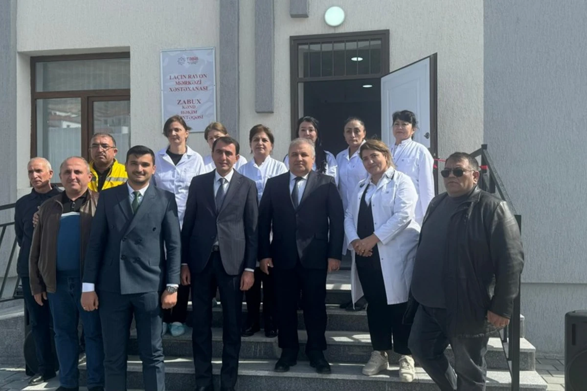 İşğaldan azad olunan Zabux kəndində ilk həkim məntəqəsi açılıb - FOTO