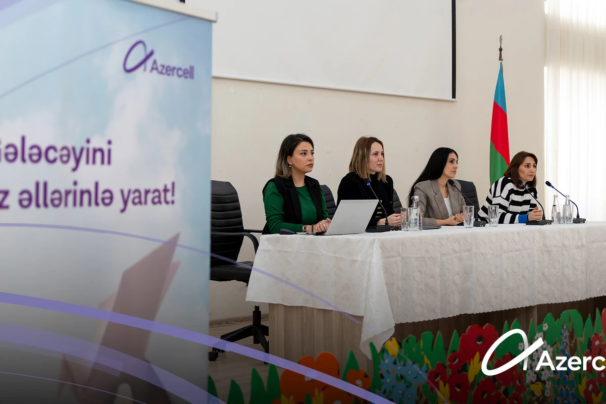 Azercell “Gələcəyi öz əllərinlə yarat” layihəsinə start verdi - FOTO Azercell “Gələcəyi öz əllərinlə yarat” layihəsinə start verdi - FOTO