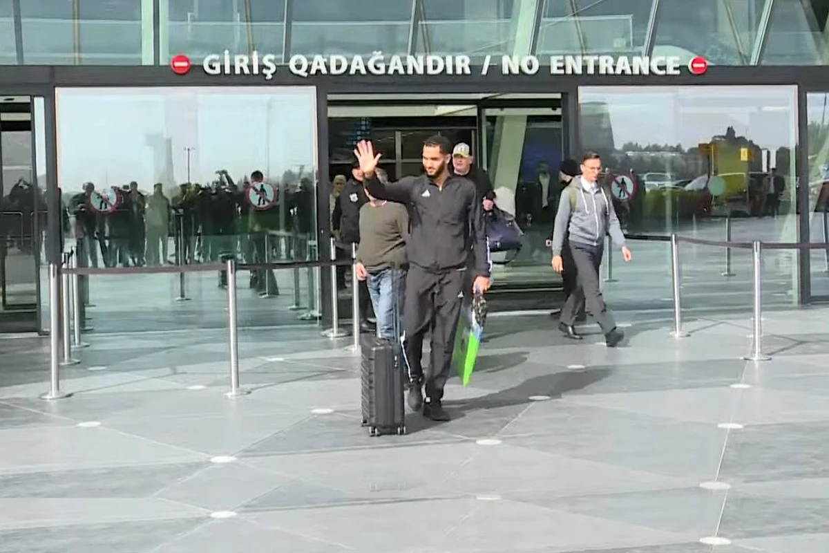 UEFA Avropa Liqasında mübarizəni dayandıran “Qarabağ” Vətənə qayıtdı - VİDEO