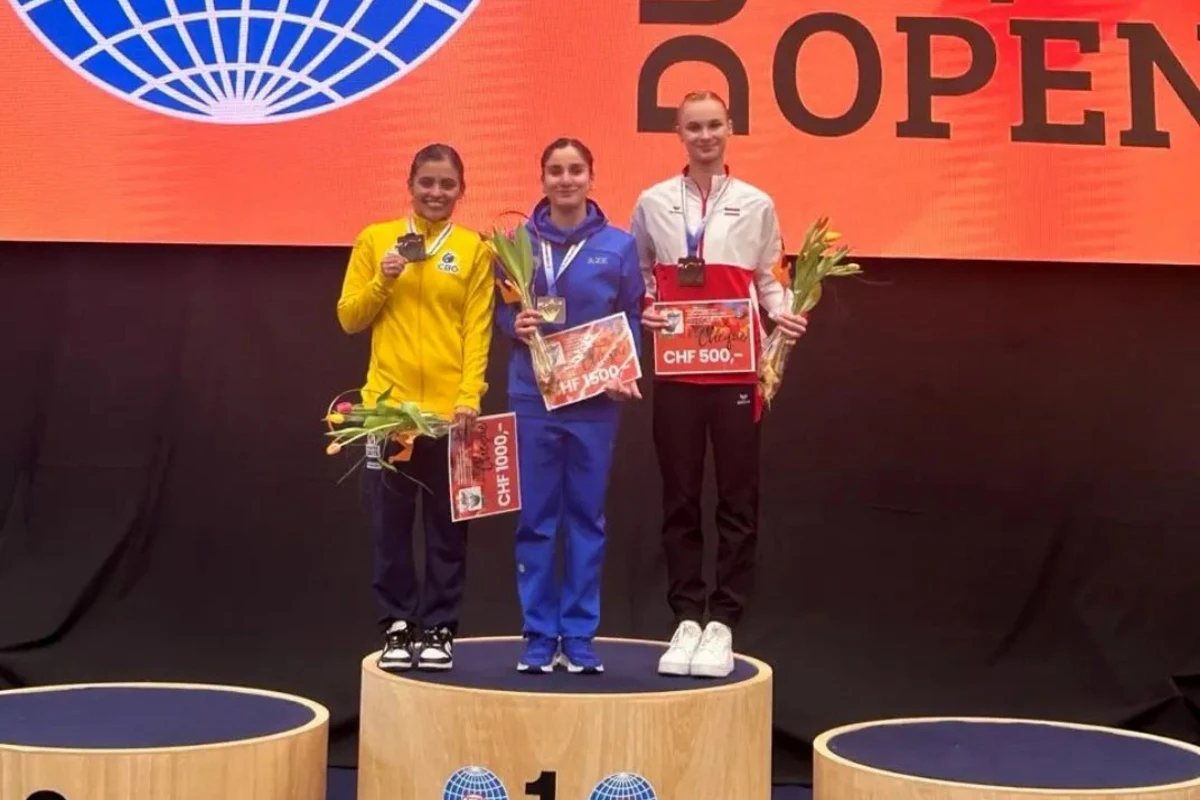Azərbaycan gimnastı Dünya Kubokunda qızıl medal qazanıb - FOTO