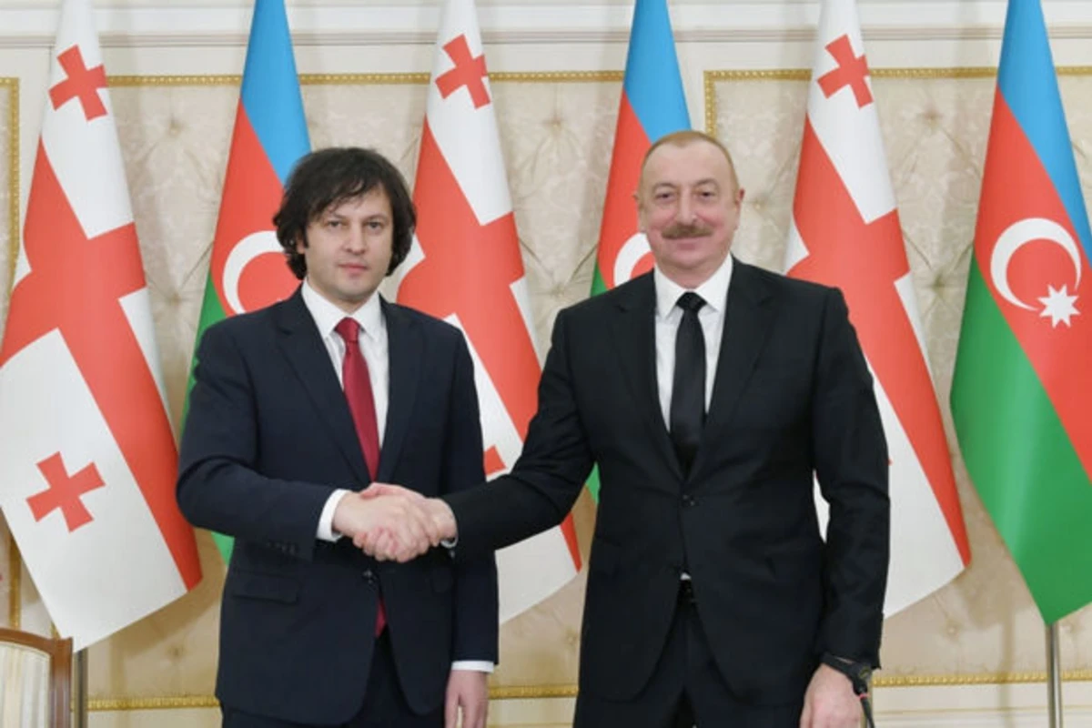 İlham Əliyev və İrakli Kobaxidze mətbuata bəyanatlarla çıxış ediblər - YENİLƏNİB-3 + FOTO/VİDEO