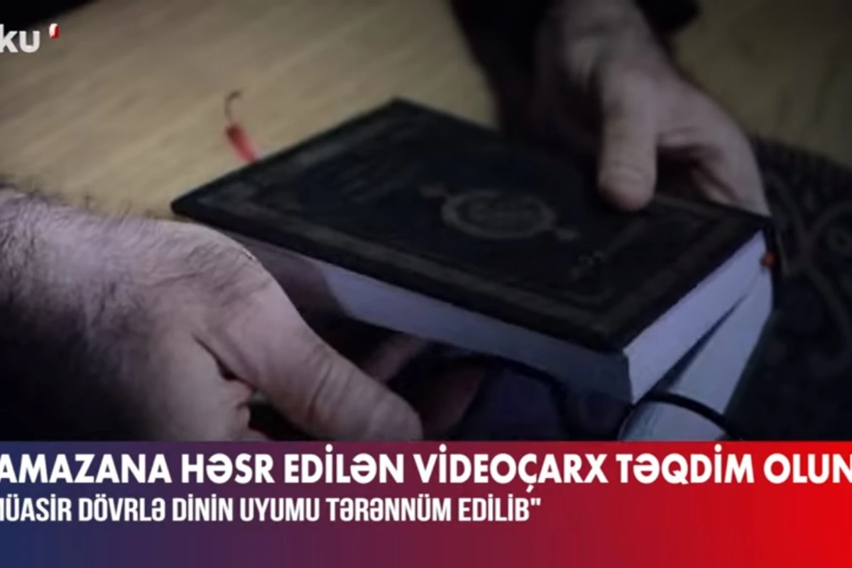 “Ramazan bir fürsətdir” adlı videoçarxın təqdimatı keçirildi - VİDEO