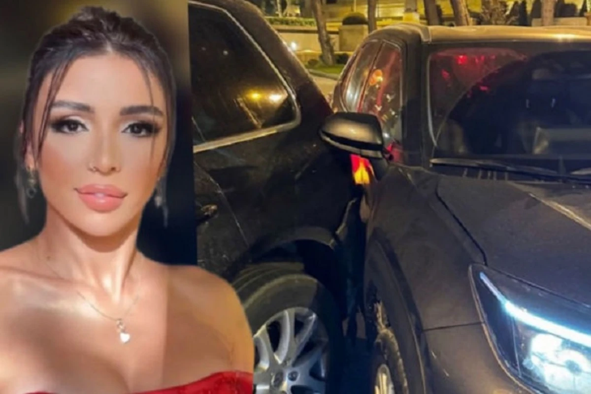 Rəqqasə Renka qəzaya uğrayıb - FOTO
