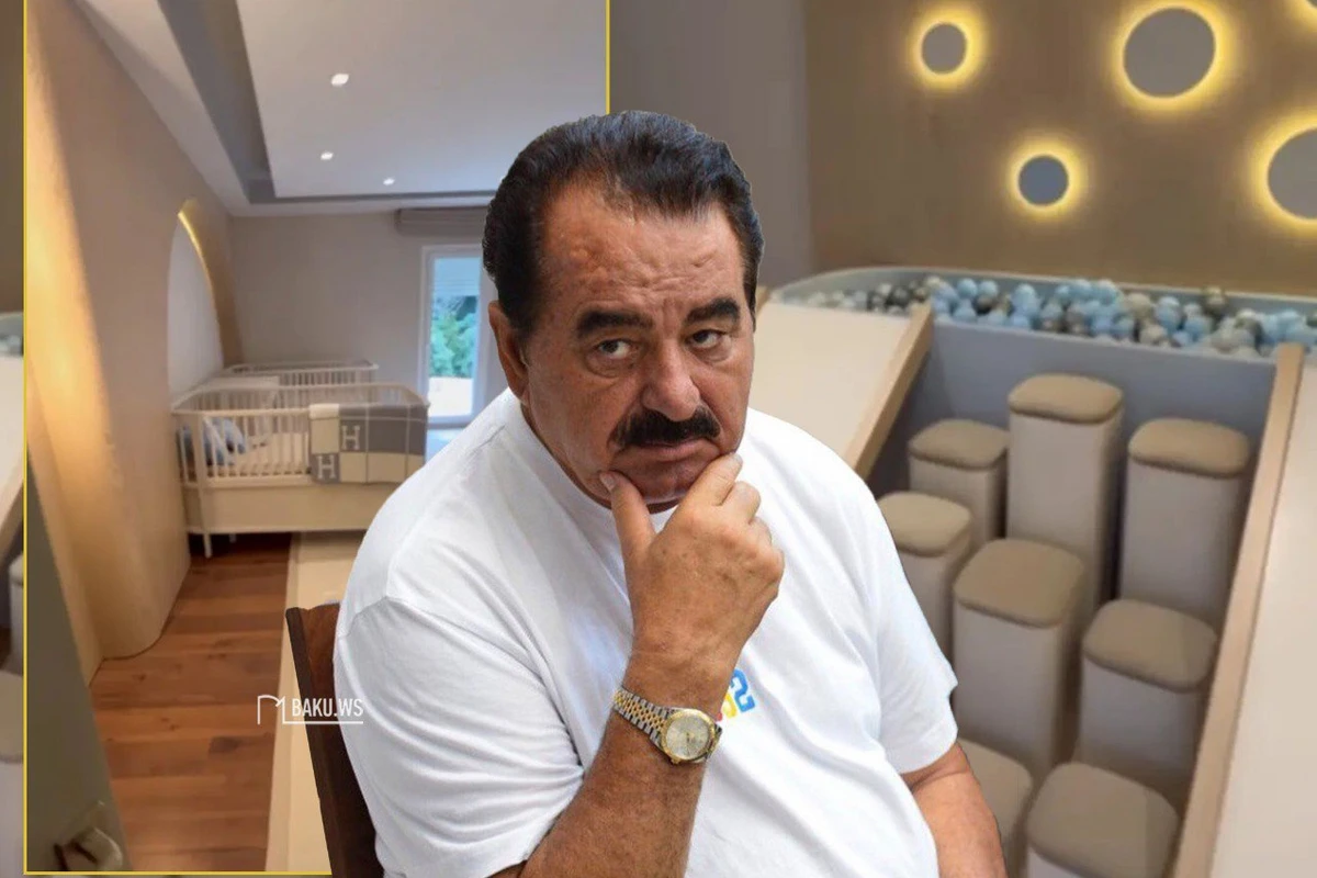 İbrahim Tatlısesin əkiz nəvələrinin ev boyda otağı - VİDEO
