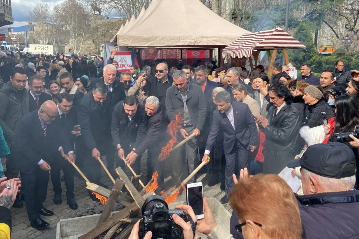 Tbilisidə Novruz bayramı təntənəli şəkildə qeyd olunub - FOTO