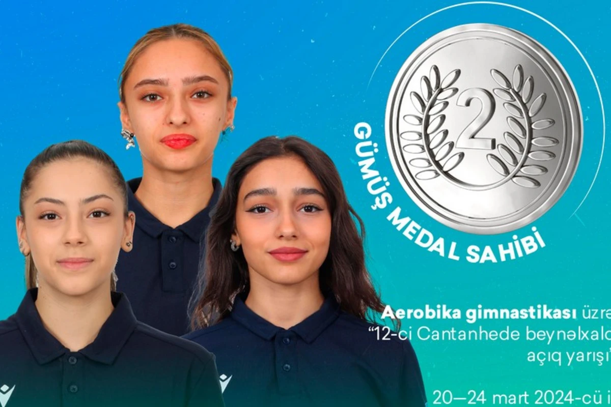 Azərbaycan gimnastları Portuqaliyada gümüş medal qazanıblar